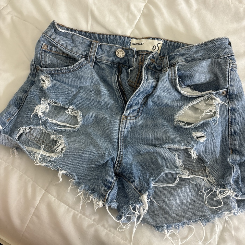 Garage high waisted shorts